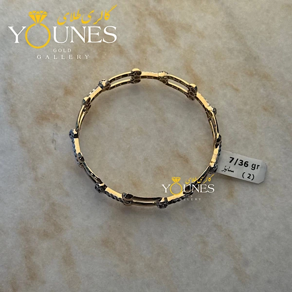 النگو طلای تیفانی تراش دار